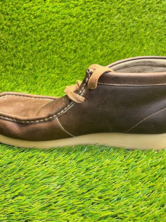 Clarks Stinson Hi Mens Size 9 Brown Casual Classic Outdoor Leather Chukka Boots main image 8